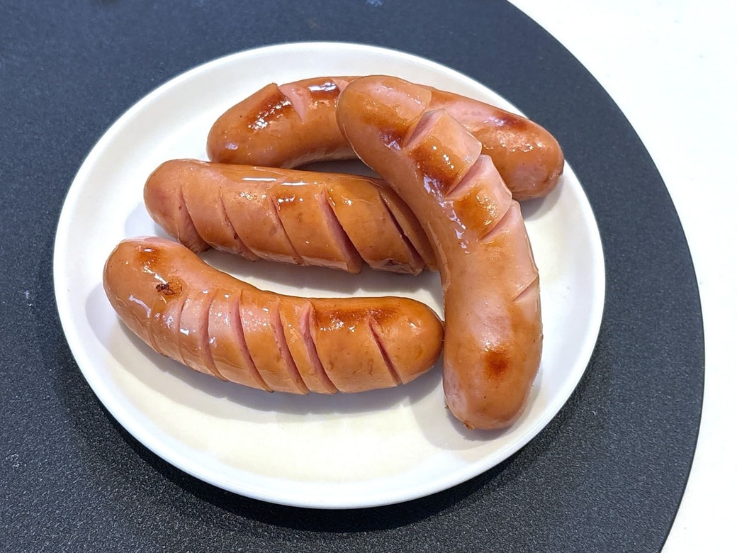 焼いたウインナー
