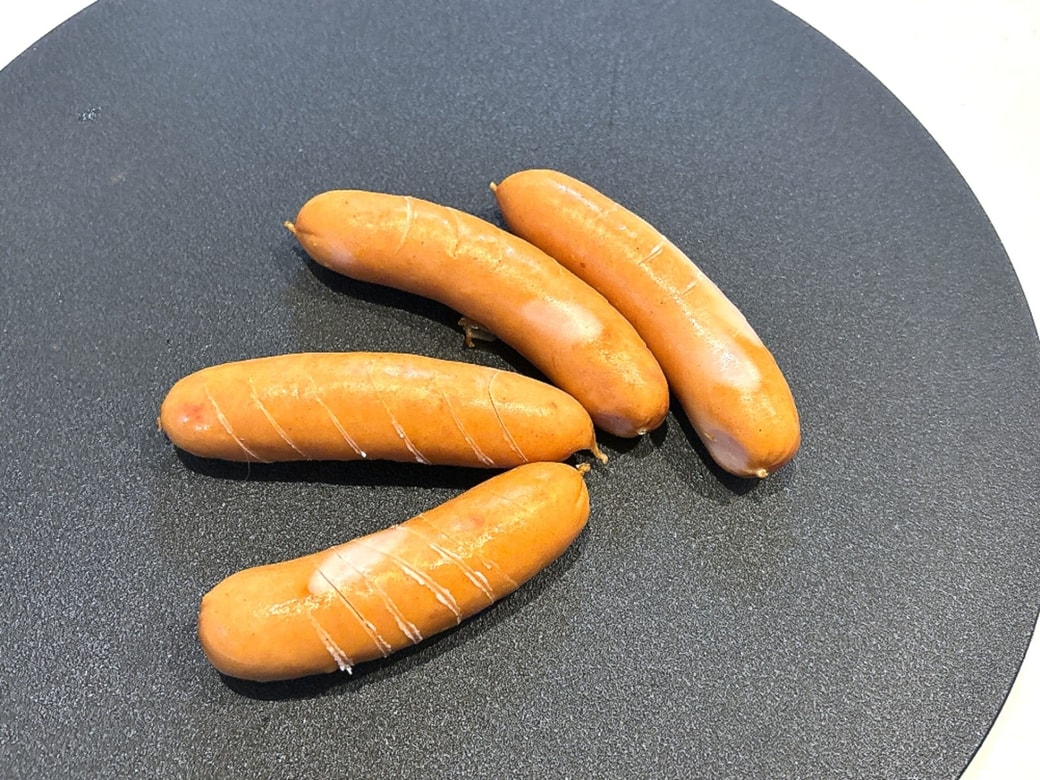 切れ目をしっかり入れて焼く