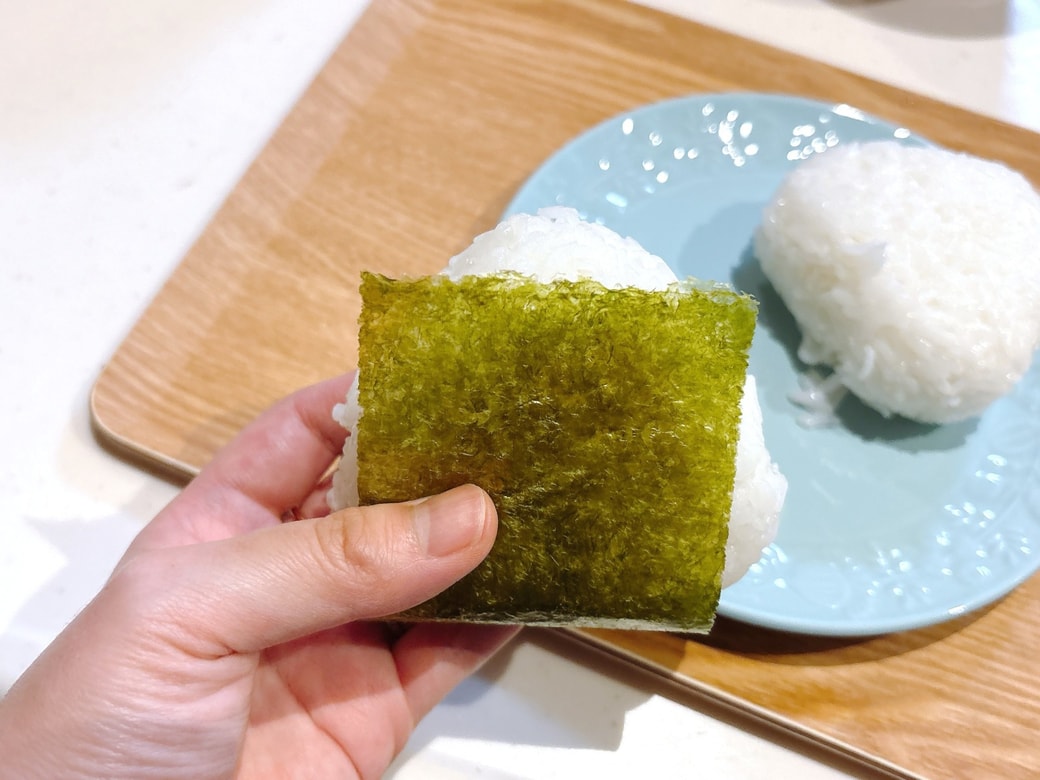 お好みで具を入れたり、海苔を巻いても