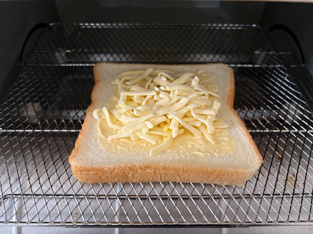 トースターで焼く