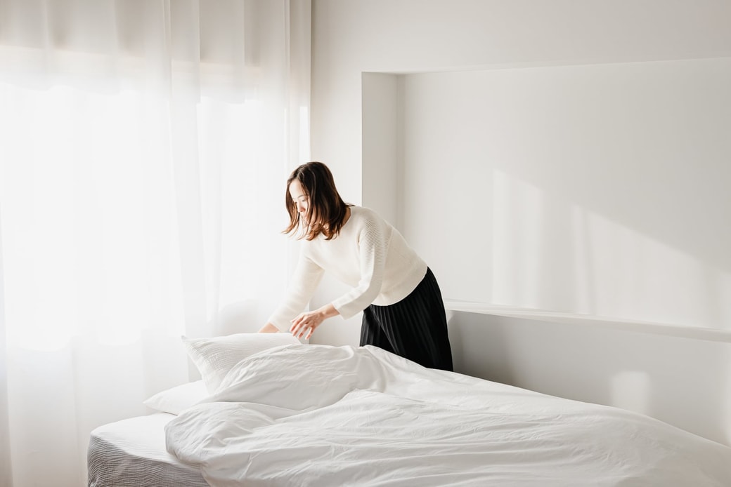 枕を最後にあらったのはいつ？