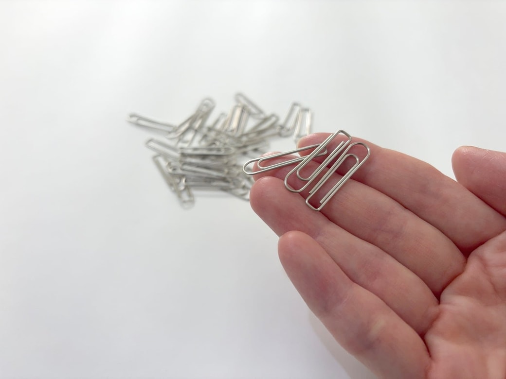 余りがちなクリップ