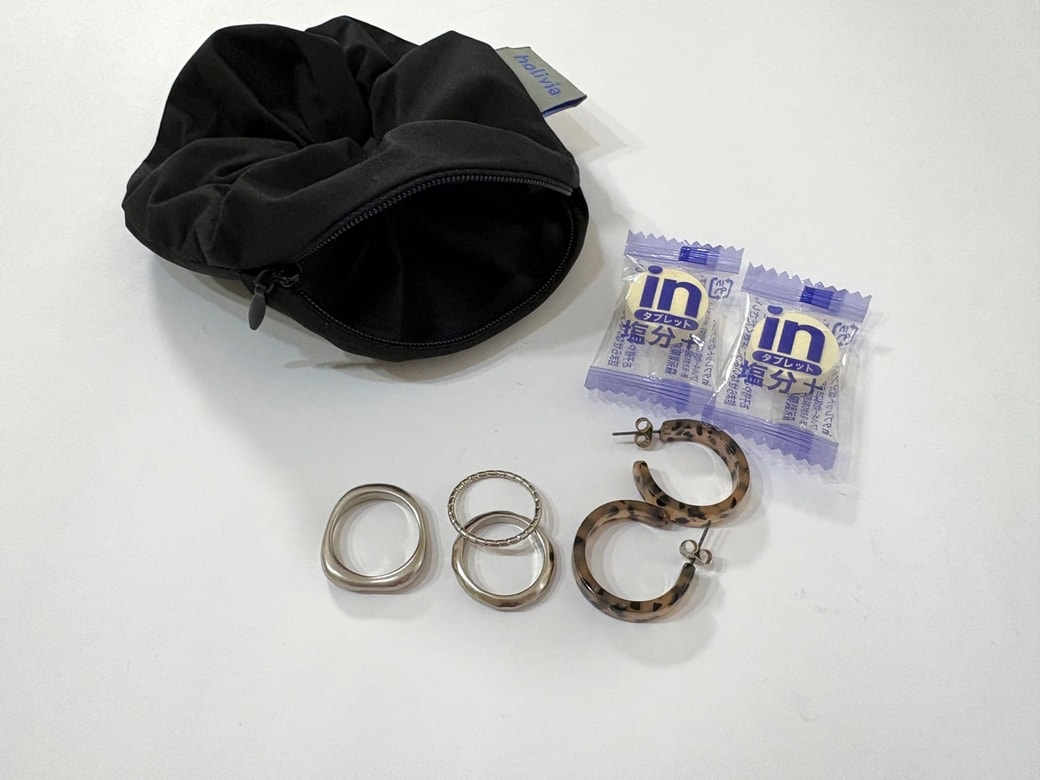 サッと取り出したいもの、なくしたくないものを入れる