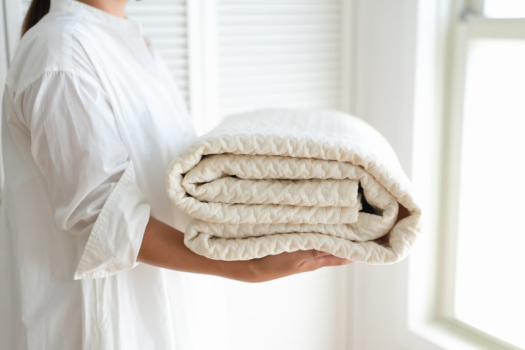 布団は洗ってからしまおう