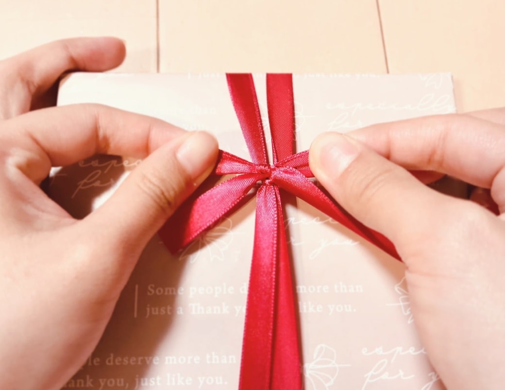 リボン結び方