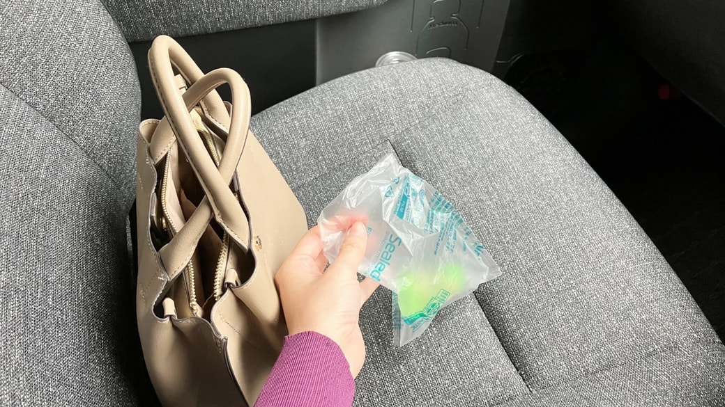 ミニゴミ袋に変身！ちょっとしたゴミをまとめるのにちょうどいい！