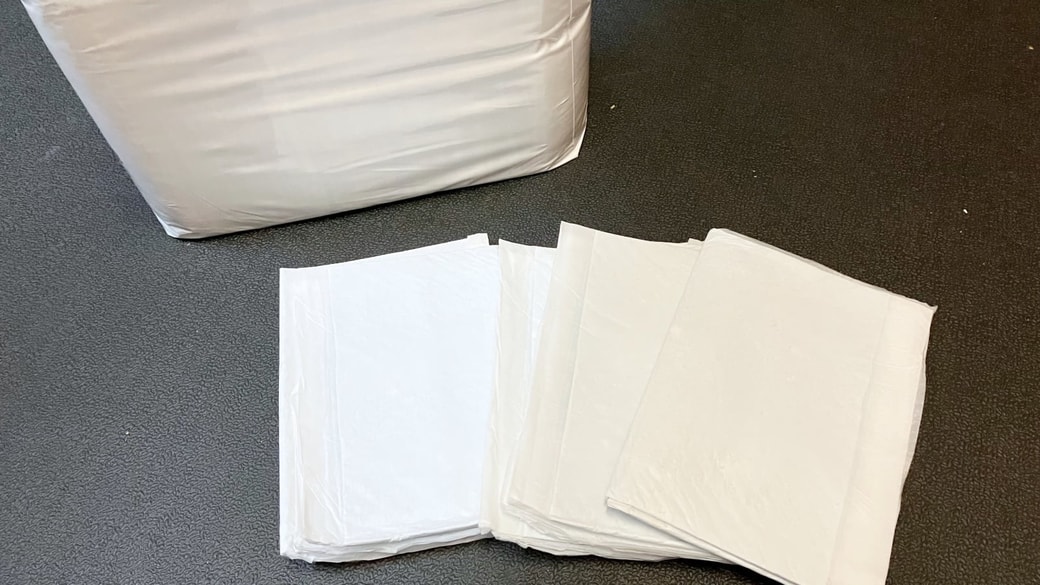 余っているペットシーツ