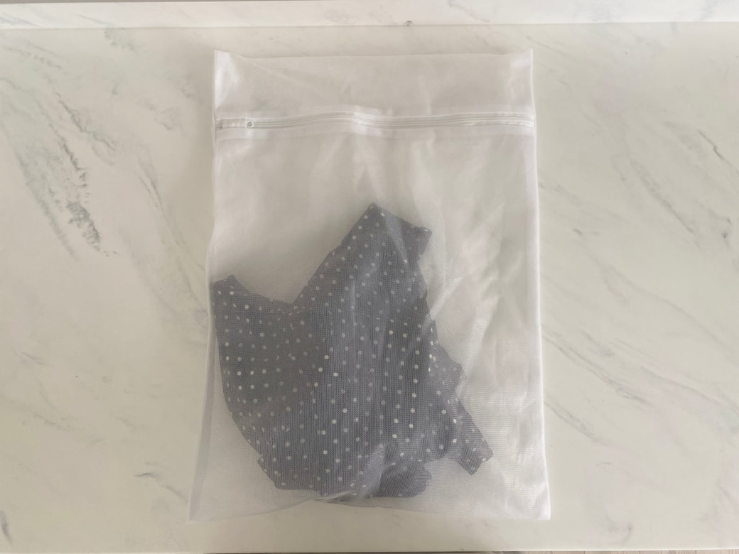 衣類に対してネットが大きすぎ