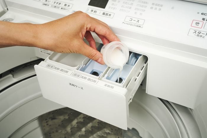 NG2.洗剤・柔軟剤をたっぷり使う