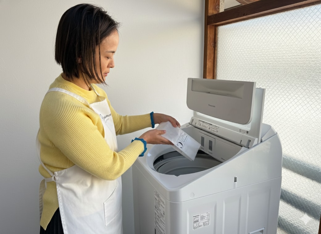 洗濯槽は敵的に掃除をしよう