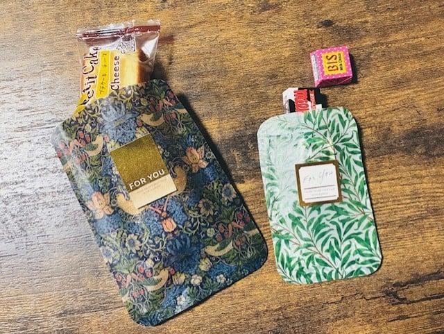 おしゃれなラッピング袋に変身！