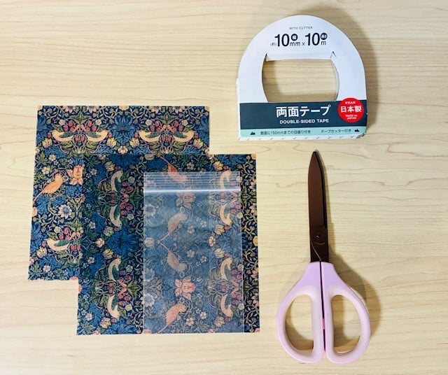 チャックつき袋アレンジ材料