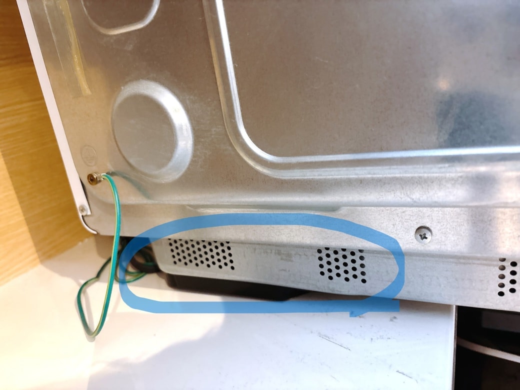 NG③給気口や換気口の掃除を怠る