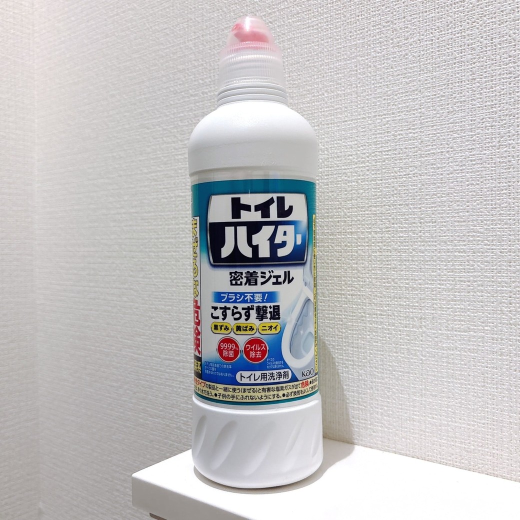 便器の封水に溜まった汚れは「トイレハイター」が便利