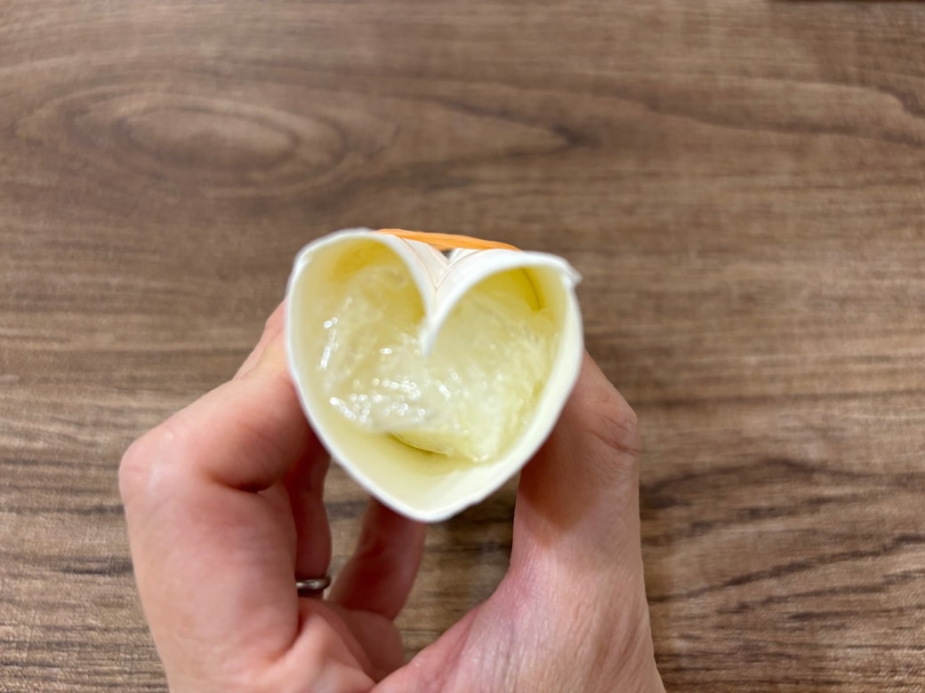 同じように輪ゴムでしっかり留める
