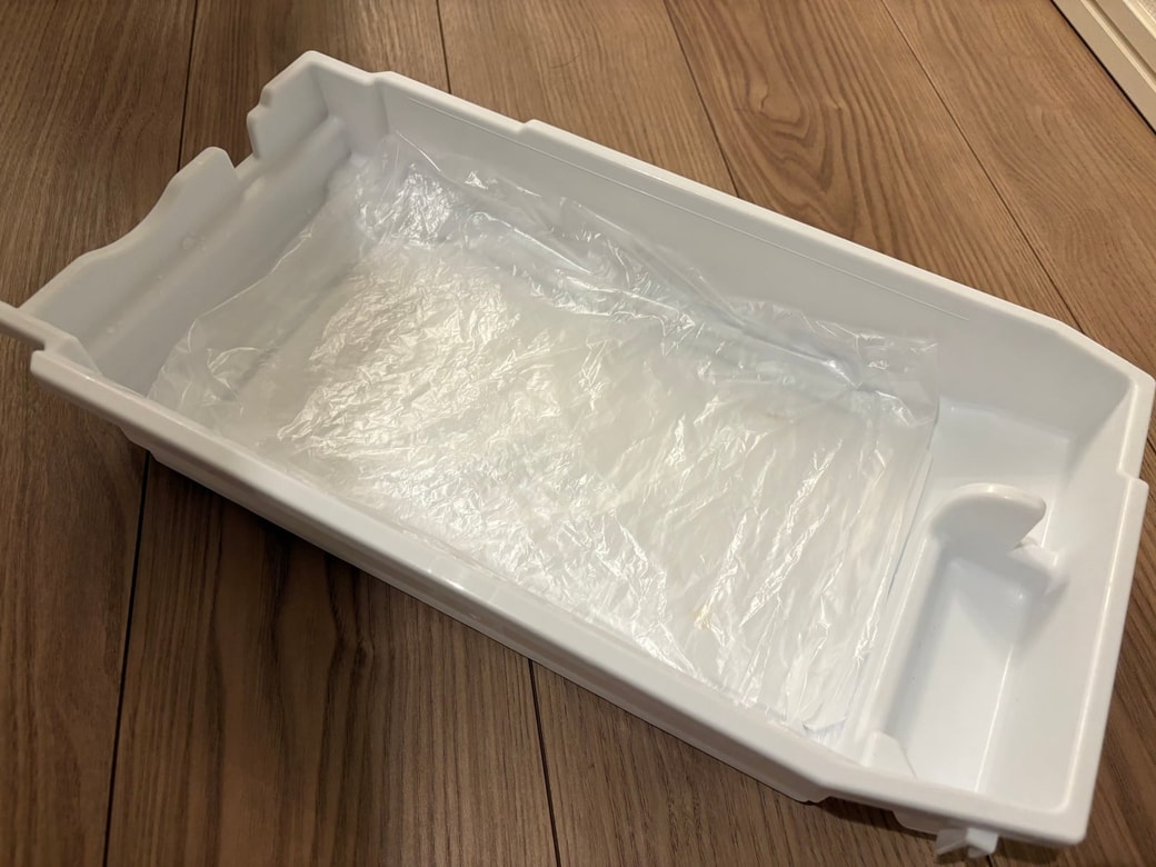 アイラップを敷く