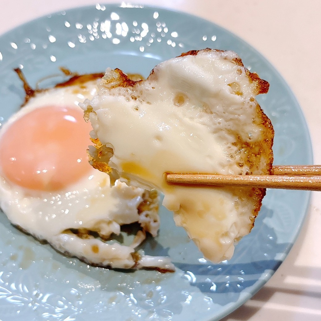 酸味とまろやかさが目玉焼きに合う