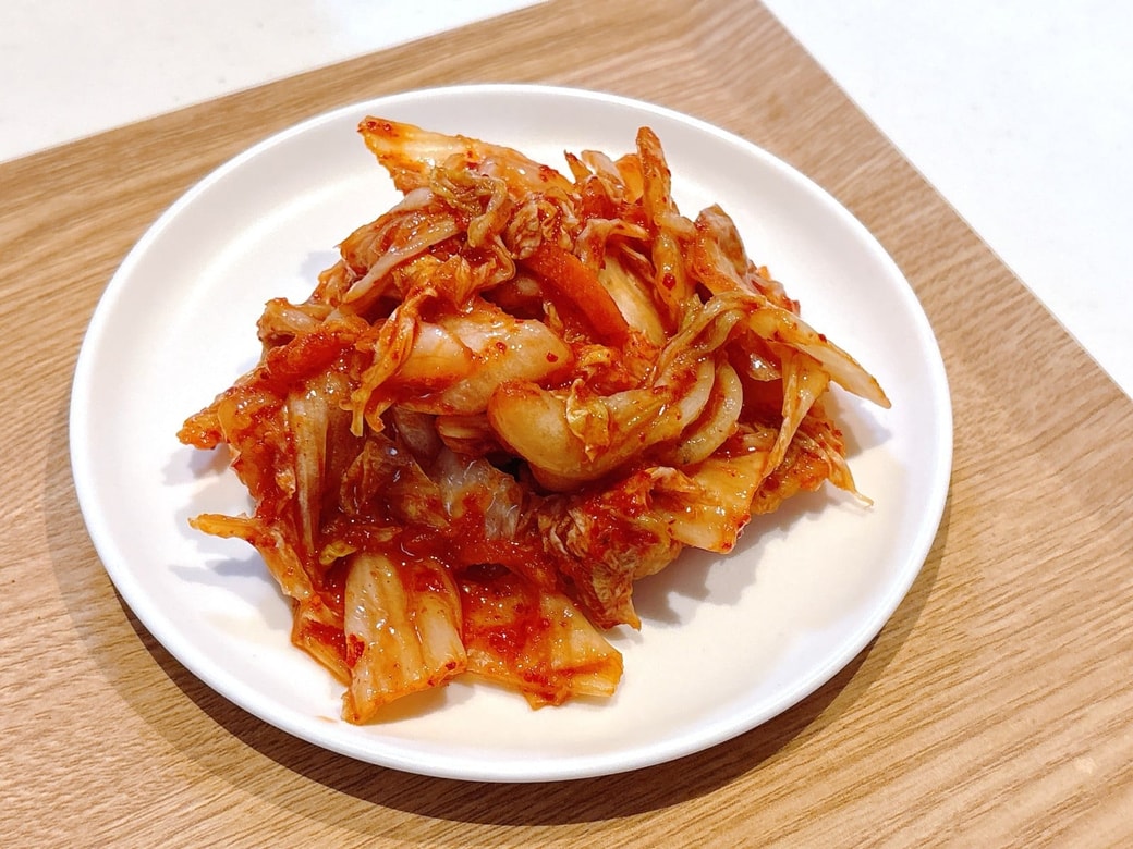 オーソドックスな味わいのキムチ