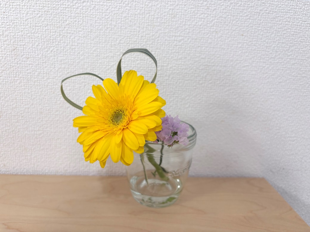 おしゃれな「ミニ花瓶」として使える