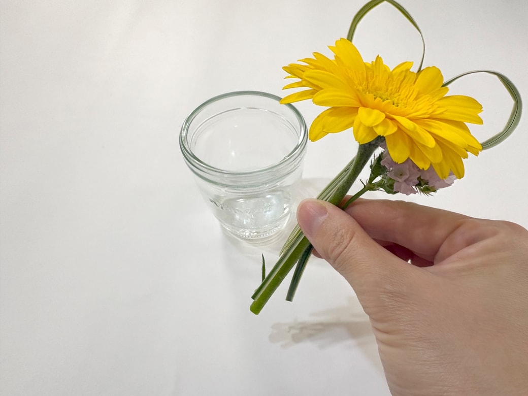小さな花瓶として活用