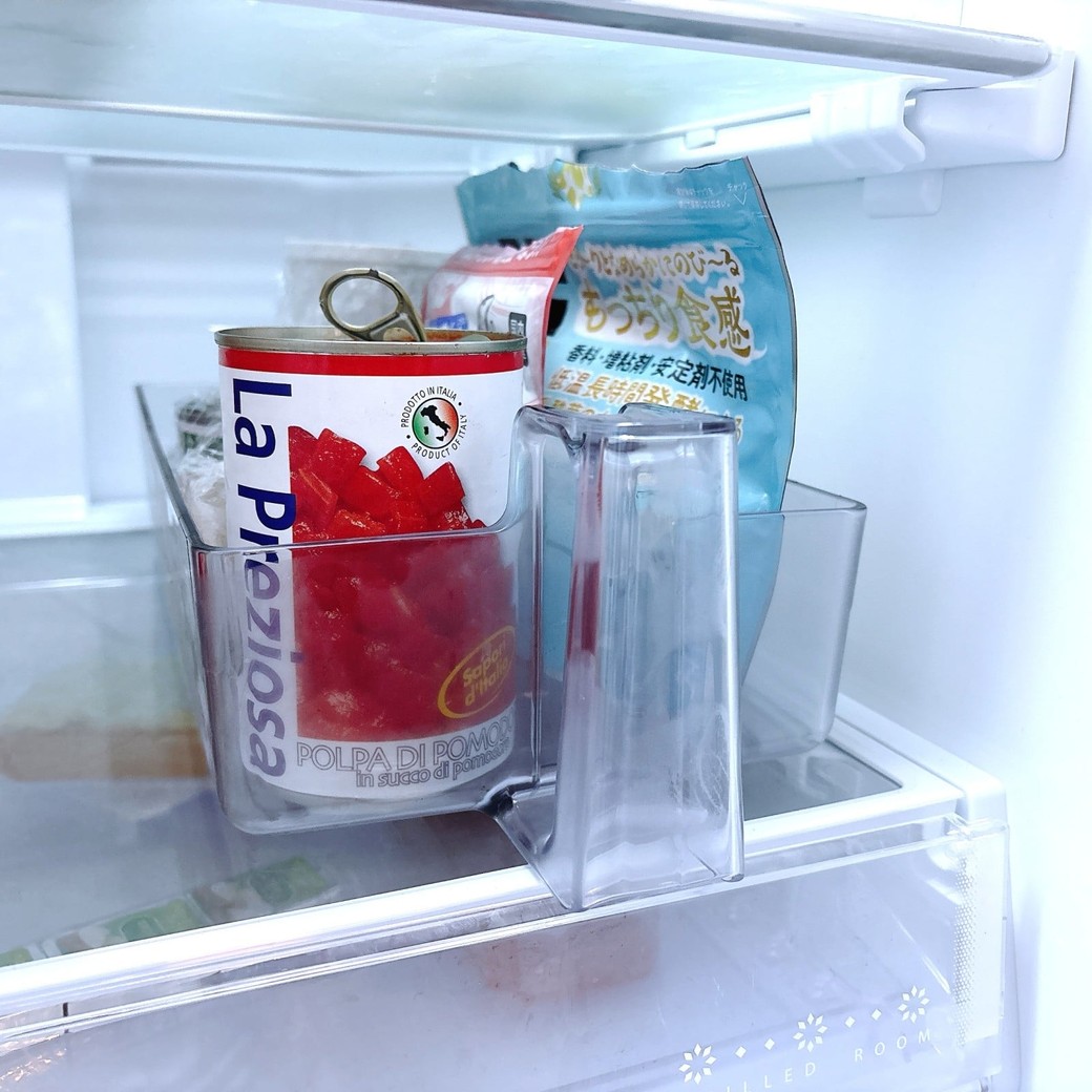 使いかけの食材を目立つ場所に置く