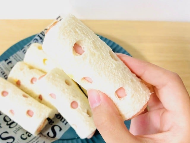 水玉ロールサンド