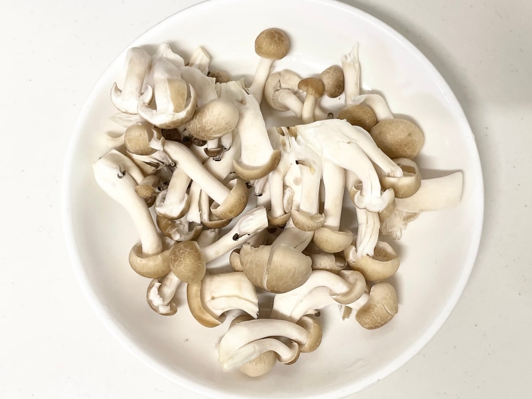 きのこの塩昆布オイル漬け