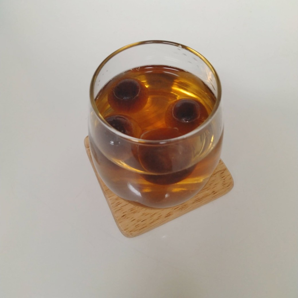 冷えた麦茶