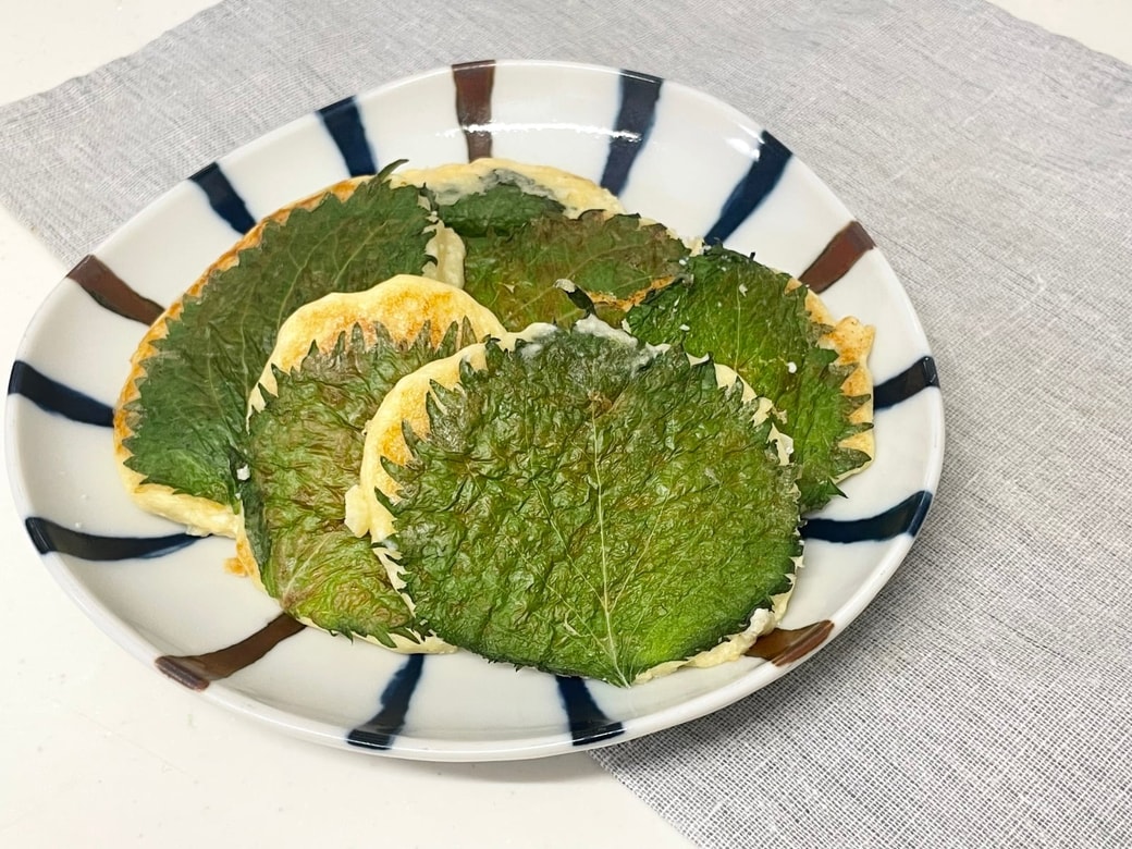 大葉豆腐焼き