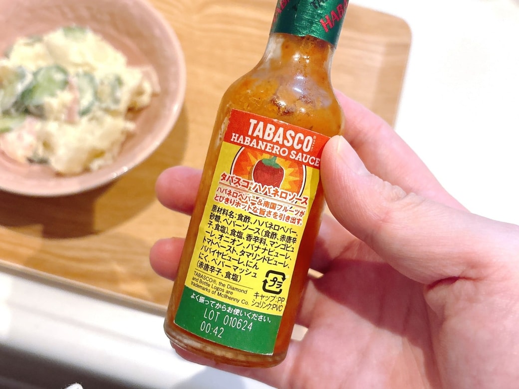 ポテトサラダに加える「タバスコ」