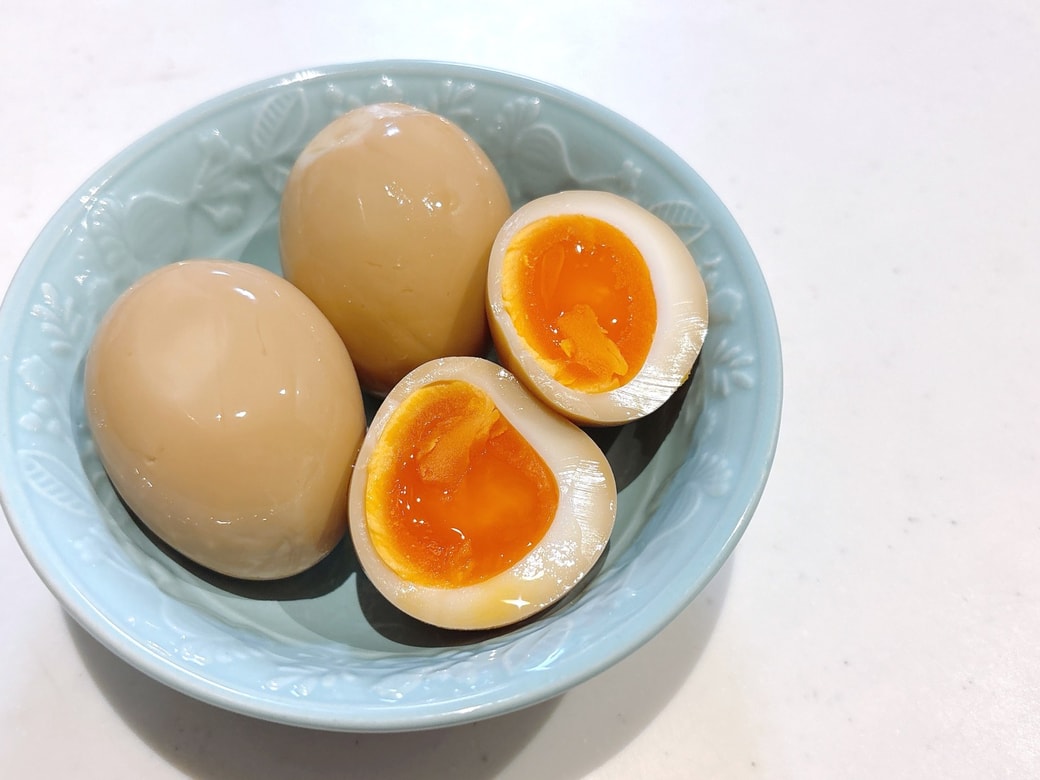 半熟に仕上がった味玉