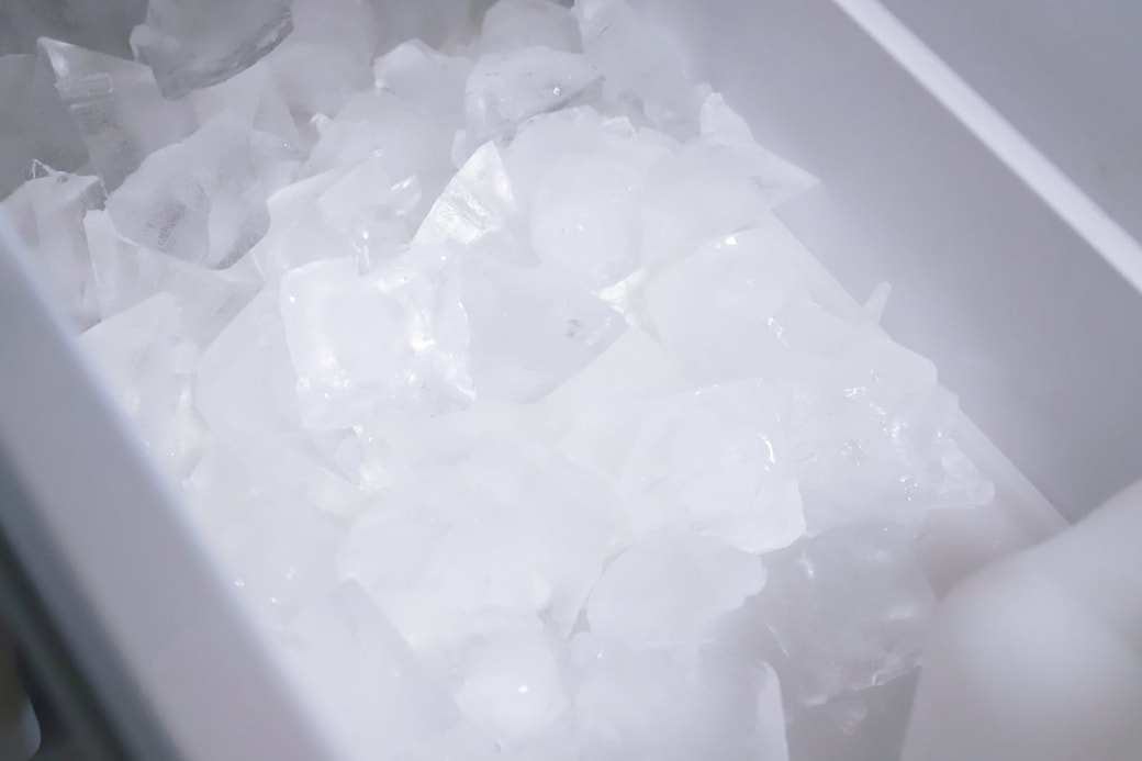 原因①氷が十分に作られている