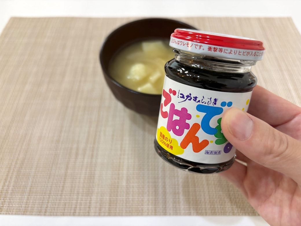 味変には「海苔の佃煮」がおすすめ