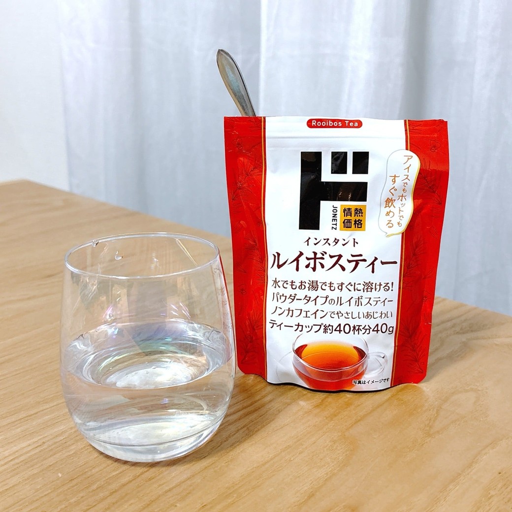 ドン・キホーテの「インスタントルイボスティー」を飲んでみる