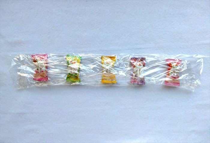 ラップで包んだところ