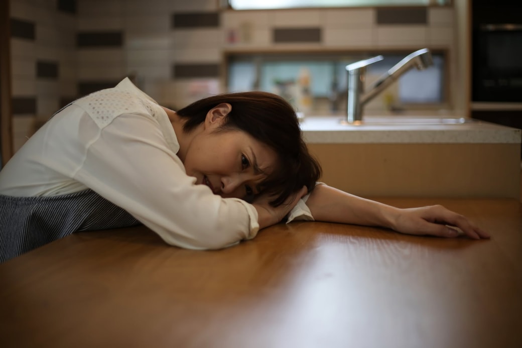 困った女性