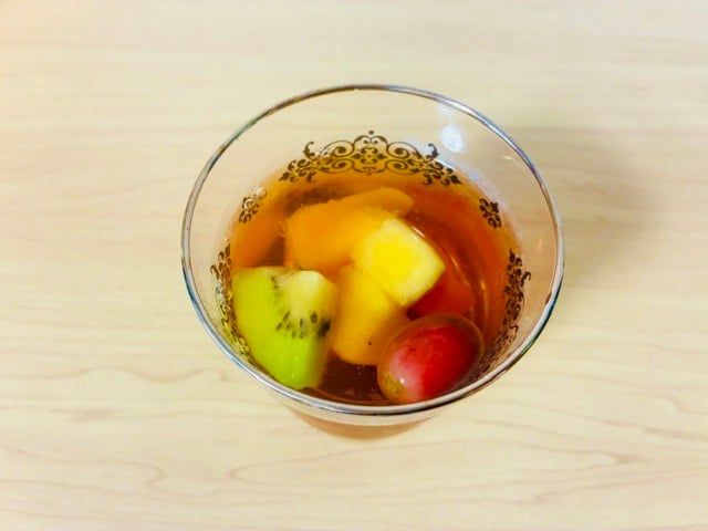 冷凍フルーツアイスティー