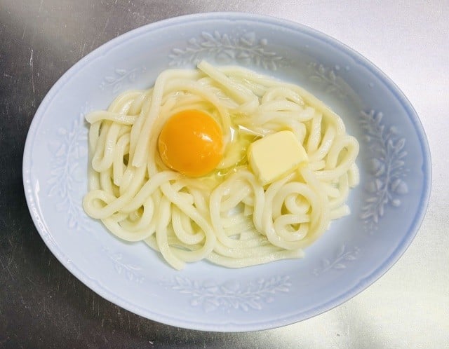 カルボナーラうどん
