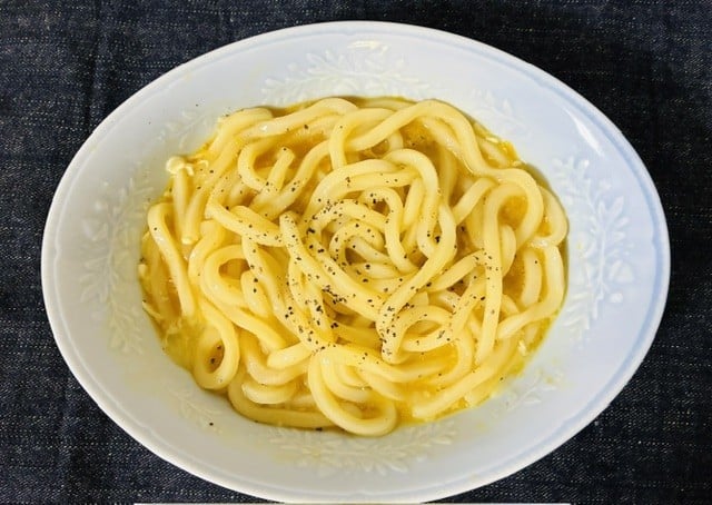 カルボナーラうどん
