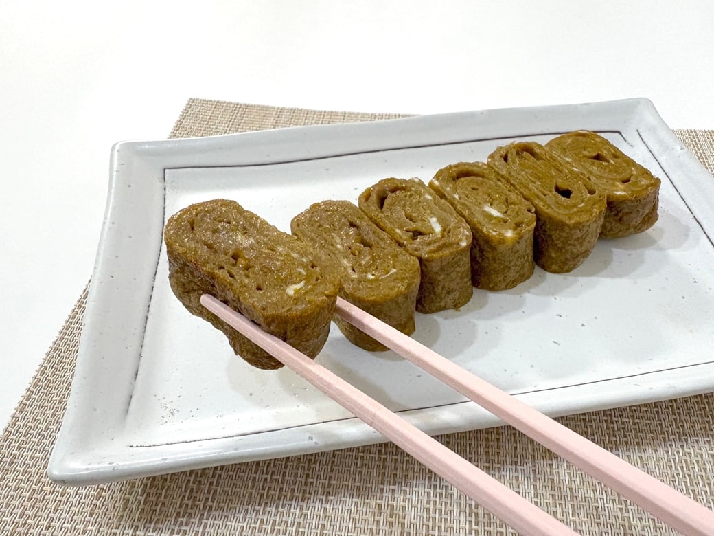 コクうま卵焼きの完成
