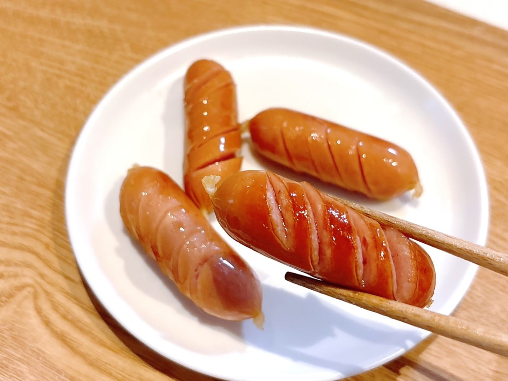 ごま油の風味が食欲をそそる