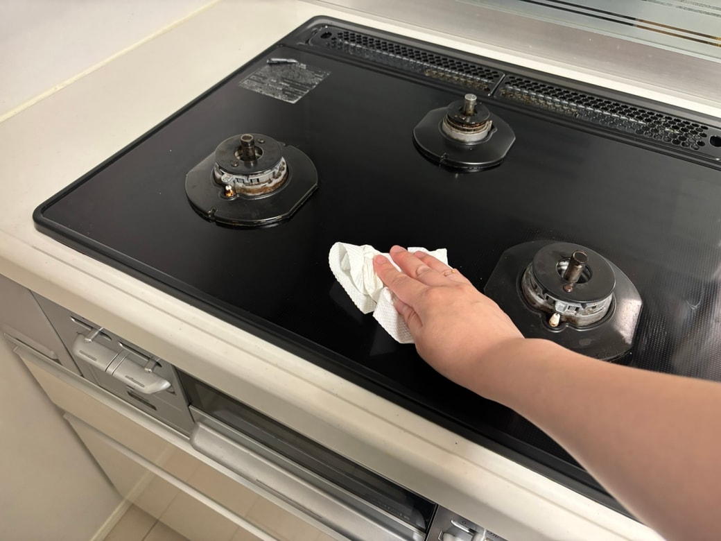 洗剤残りが気になる場合は、二度拭きで仕上げて