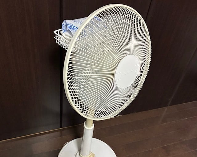 扇風機×保冷剤