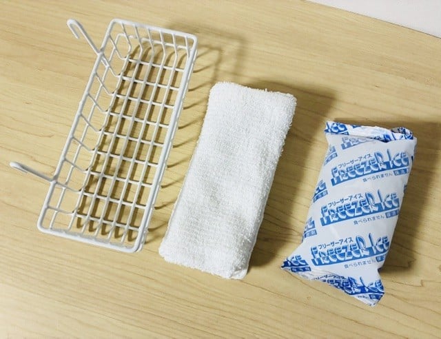 扇風機×保冷剤