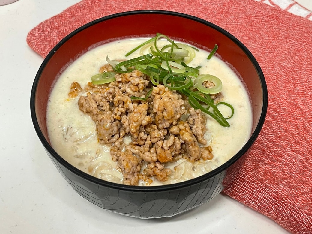 豆乳担々うどん