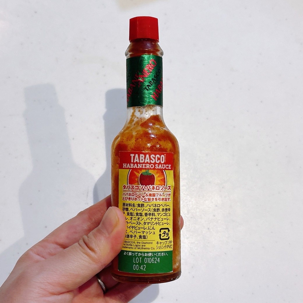 レトルトカレーに加える「タバスコ」