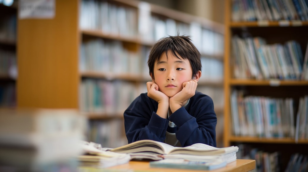 考える子ども
