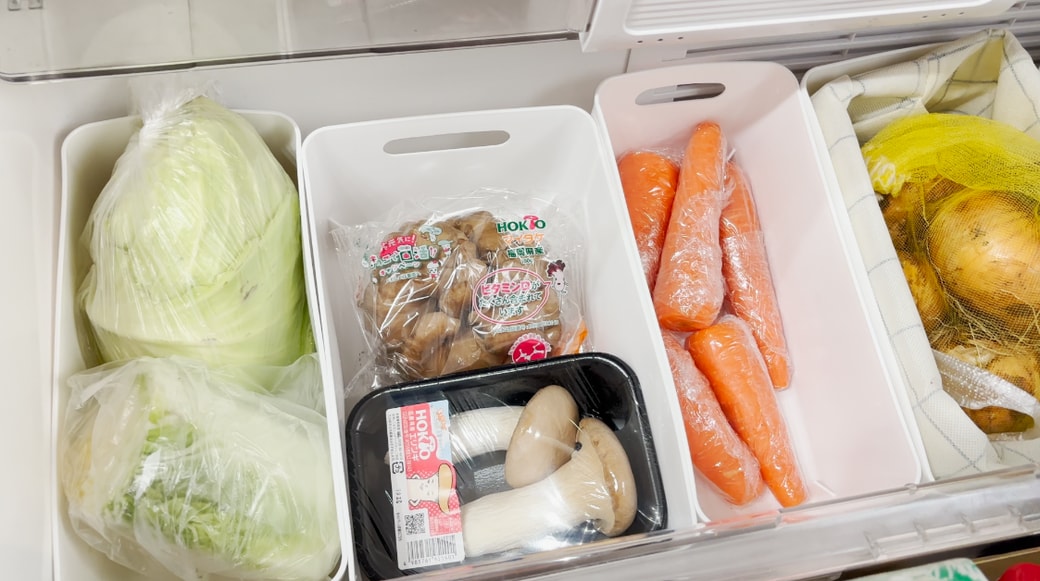 野菜を戻す