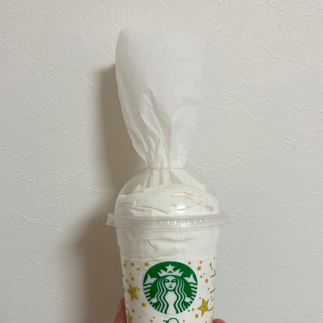 コンパクトなティッシュケースとして活用