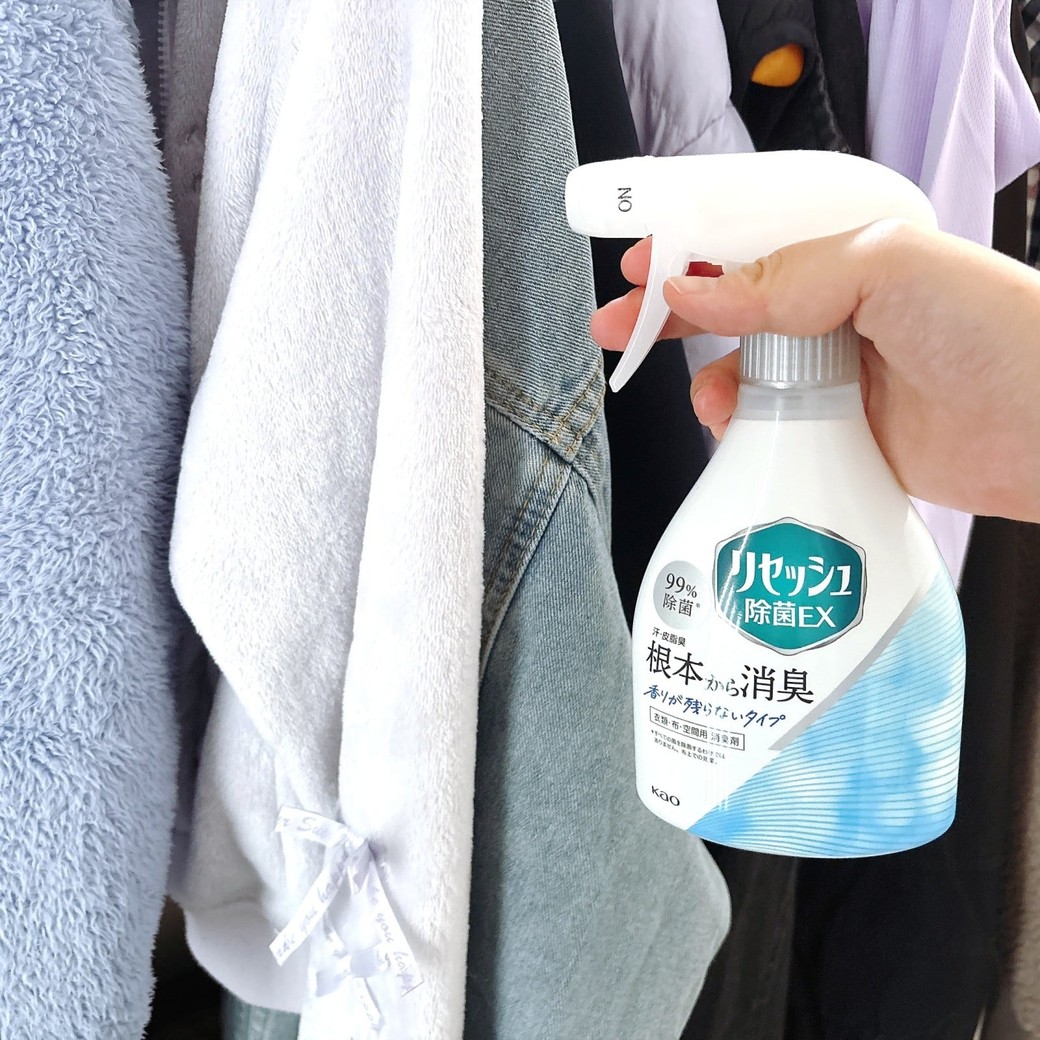 生乾き臭対策には「リセッシュ」が役に立つ